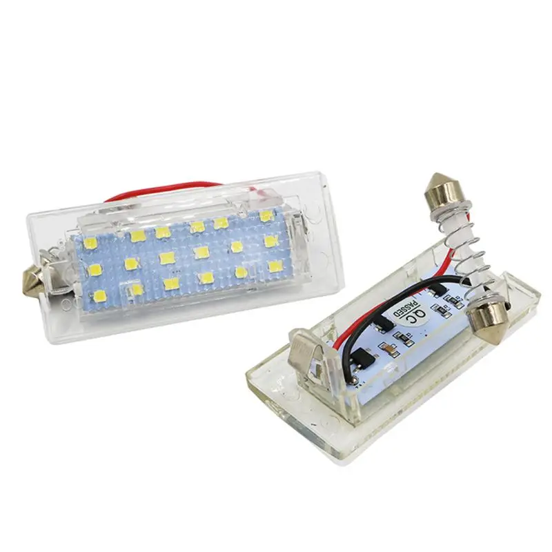 2PCs Canbus Led Number License Plate Lights Auto Replacement Bulb for  E53  1999-2003 E83  03-10