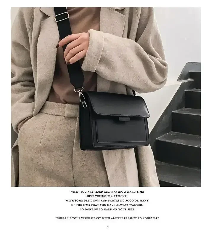 Women's PU Leather Crossbody Bag Image 3