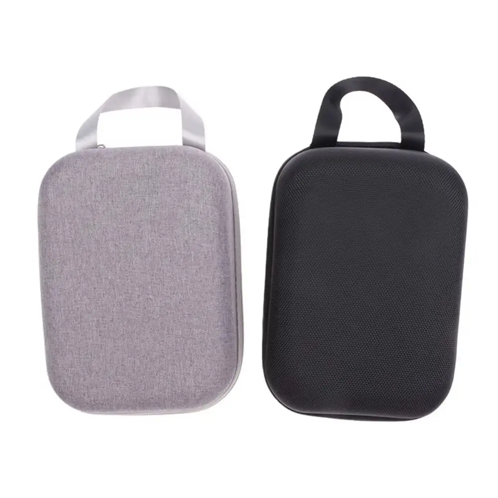Shockproof Blood Pressure Monitor Storage Case Portable Triangle Hard Case for Blood Pressure Monitor Mesh Design Large Capacity