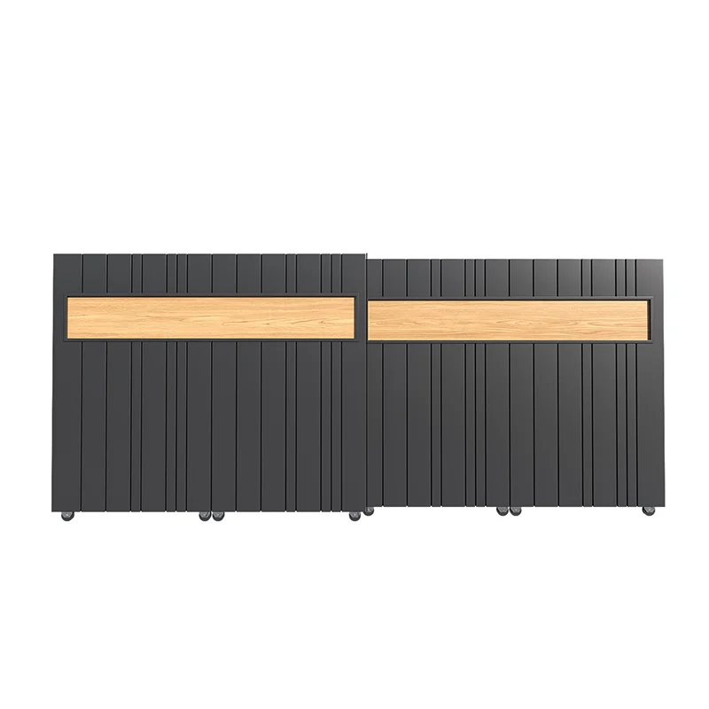 

Factory Price Modern Aluminum Alloy Main Gate Design Cantilever Gate Aluminum Driveway Security Gates Sliding Gate