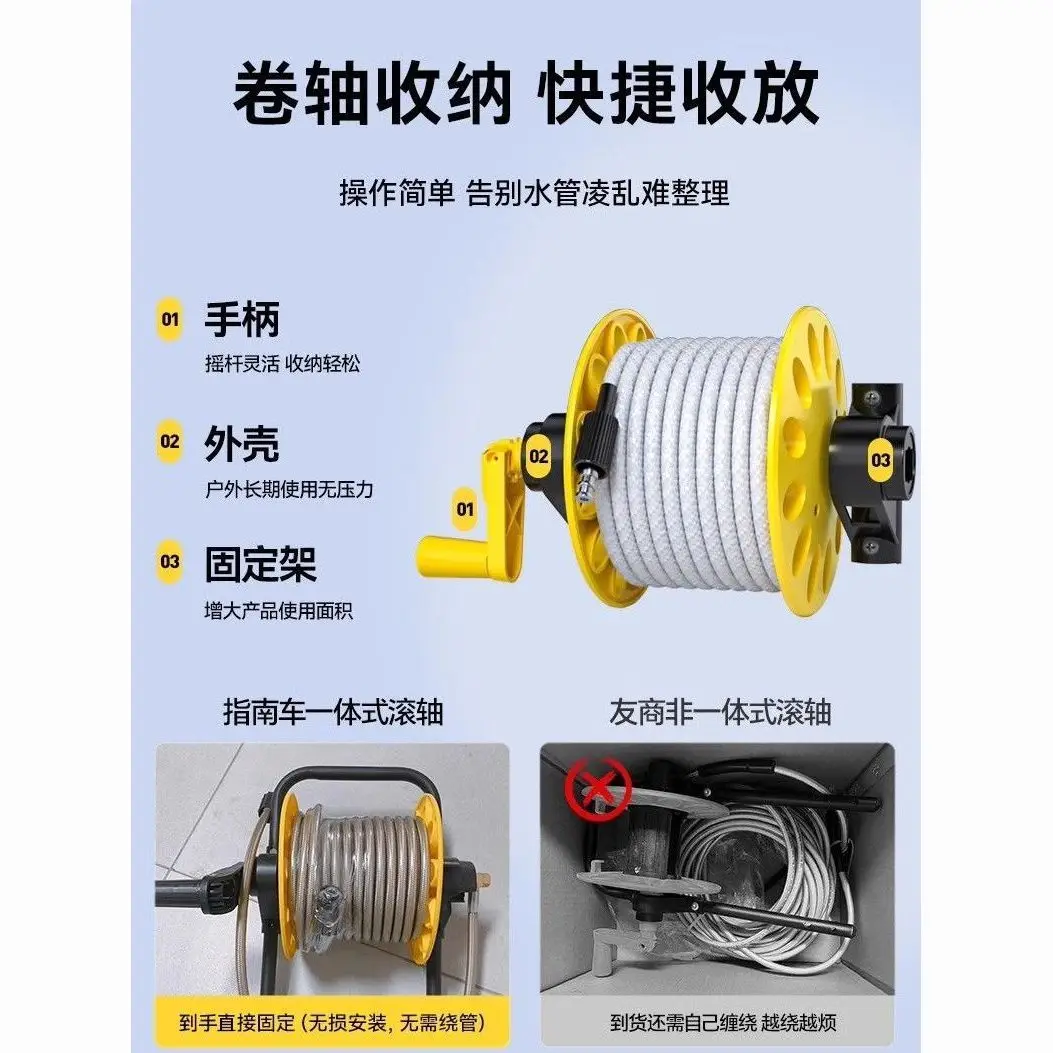 Guide car high pressure wash machine high power high pressure water pump for home 220V brush water gun car powerful