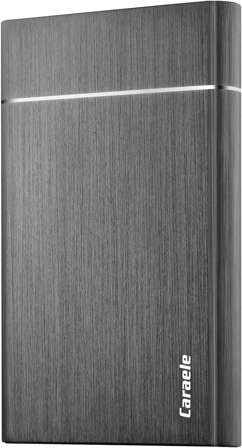 

500GB Portable External Hard Drive USB3.0 for PC, Mac, Laptop, Xbox, PS4 - Black