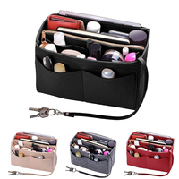 Multiple Colour Felt Insert Bag Storage Bag Organizer Bag in Bag for Handbag Purse Organizer Fits for Speedy Neverfull Tote Bag