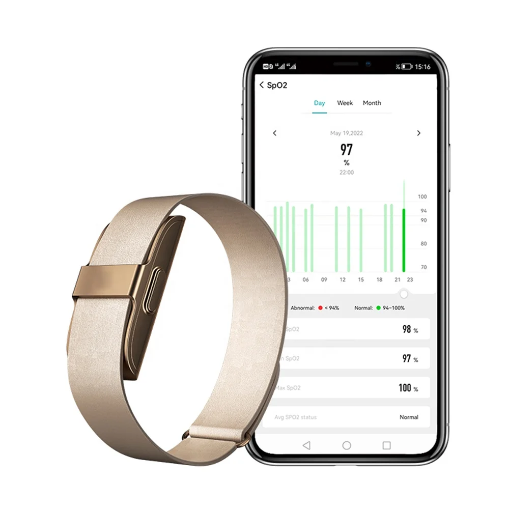 

New Health 2208A Faceless Smart Health Band Sleep Heart Rate Motion Tracking Automatic Bracelet
