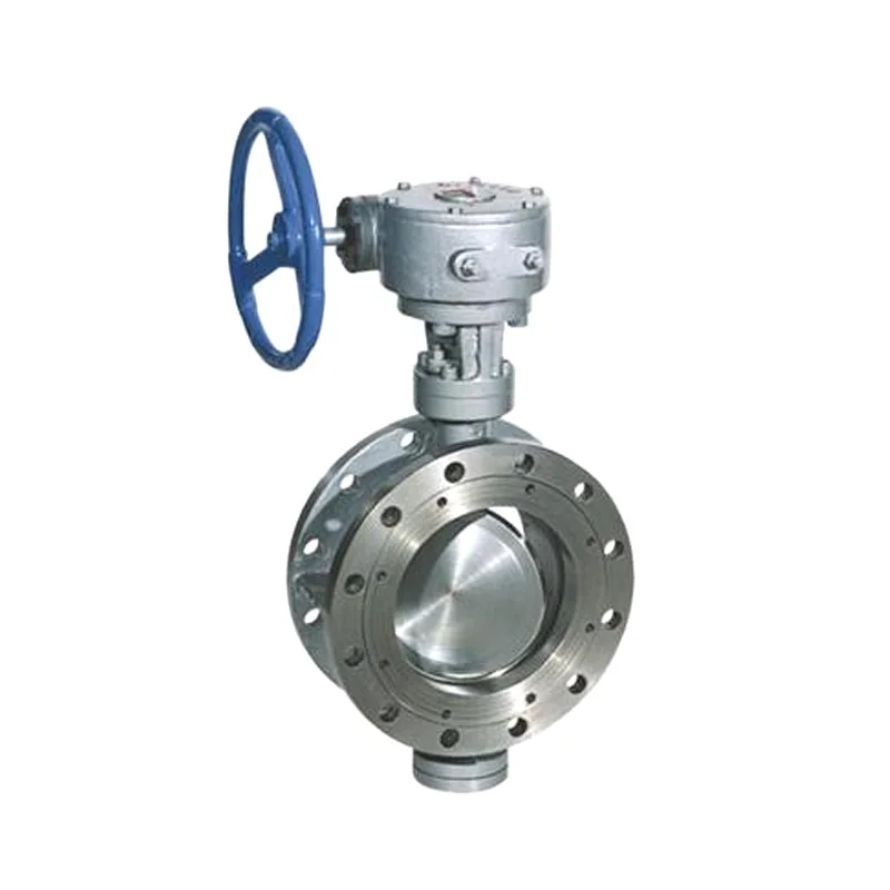 Factory Hot Sale High Quality Electric  Double Triple Eccentric Metal Seat Flange Butterfly Valve