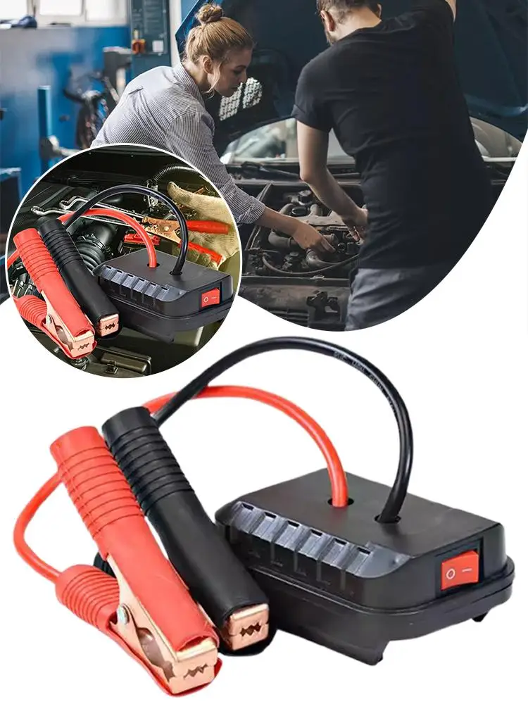 سيارة بطارية ليثيوم محول شاحن كليب السيارات الشاعل الانتقال كاتب لماكيتا الداعم مهائي كابلات أدوات الطاقة في حالات الطوارئ عدد وأدوات