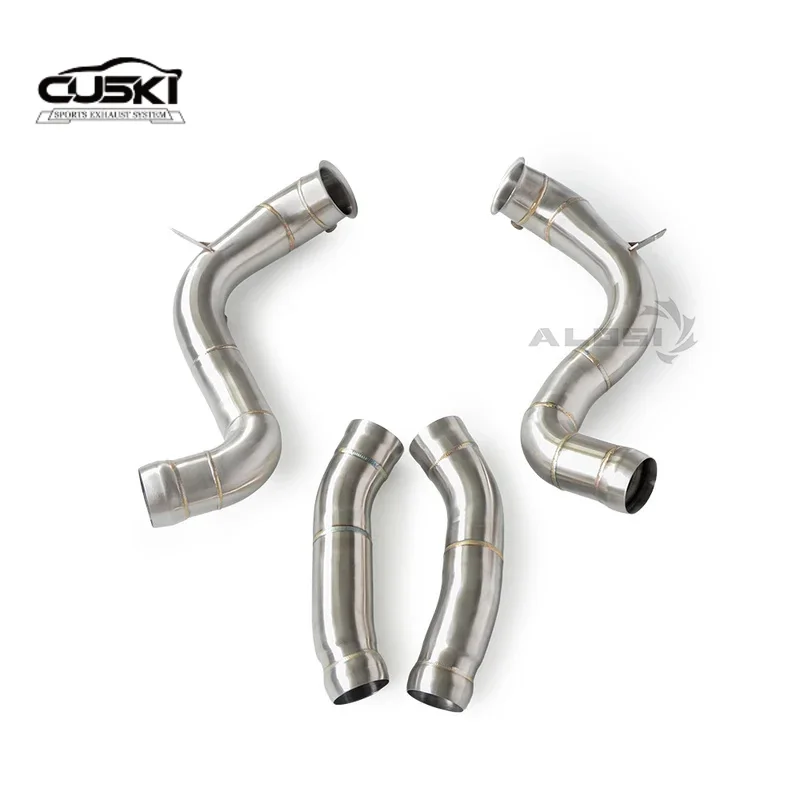 

High performance exhaust components suitable for Mercedes Benz C63 COUPE AMG W205 4.0T stainless steel performance cat free down