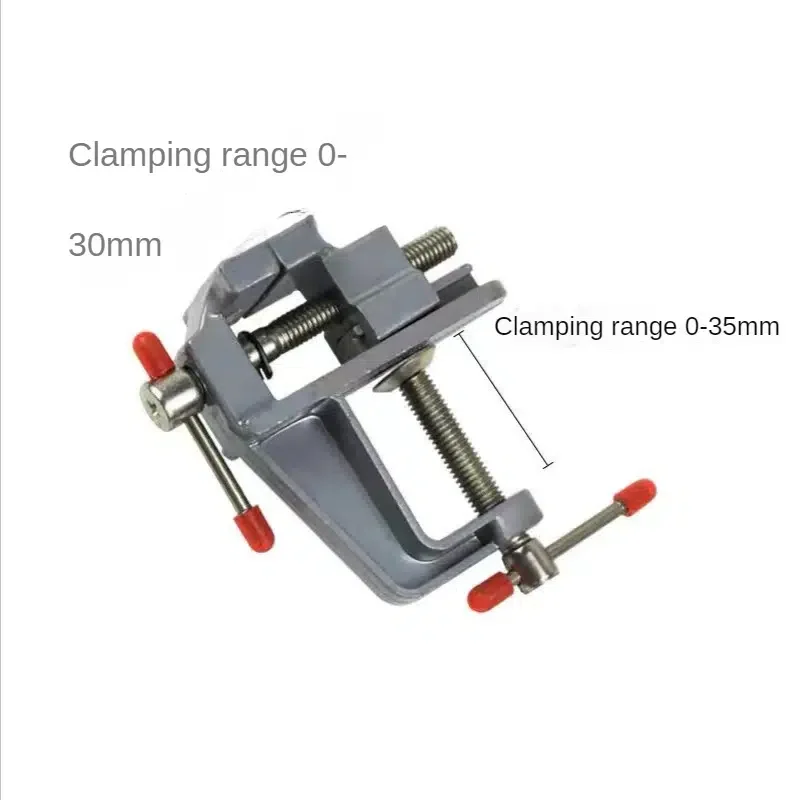 Мини-настольные тиски, маленькие настольные тиски из алюминиевого сплава, маленькие плоскогубцы, аппаратные инструменты