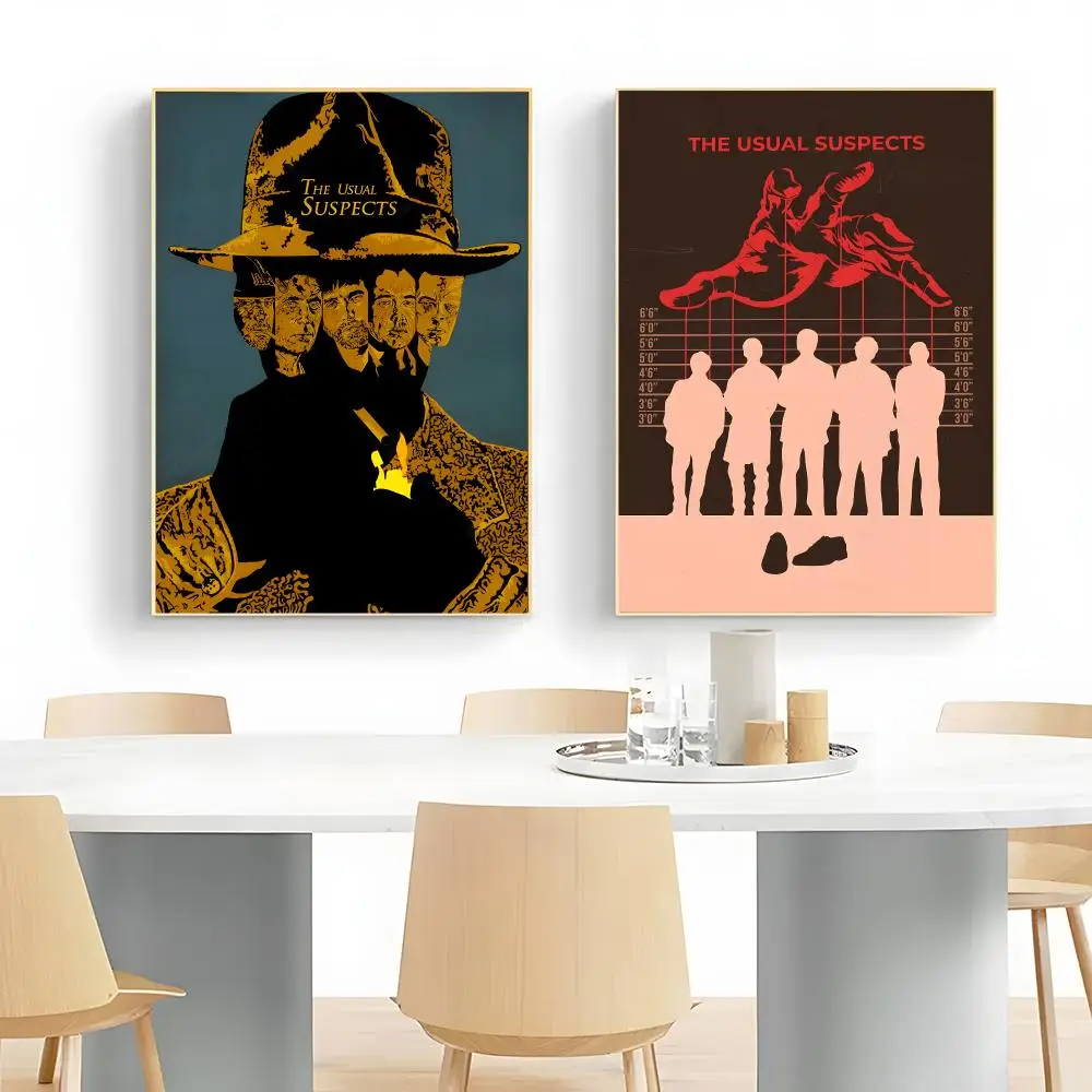 movie thriller TThe Usual Suspects Poster Wall Art Print Decorative Mural Home Decor Gift Unframed