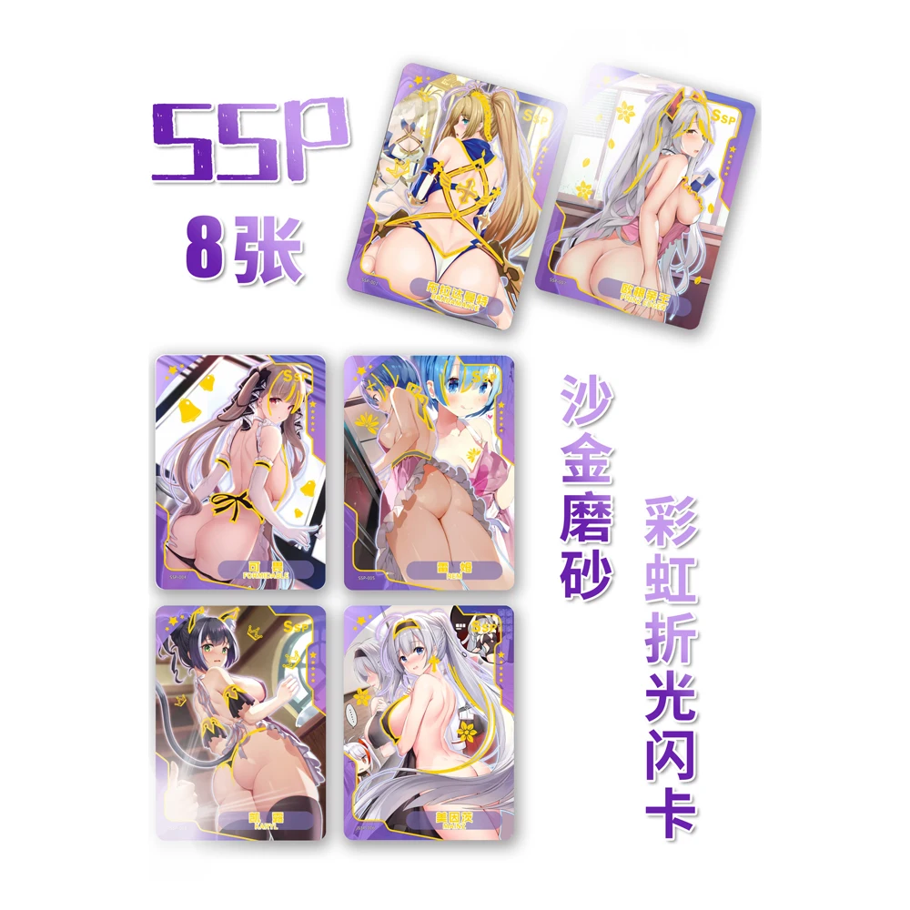 Goddess Story Collection PR Card Full Set, Jogos de Anime, Girl Party Swimsuit, Bikini Feast Booster Box, Doujin Toys and Hobbies Gift