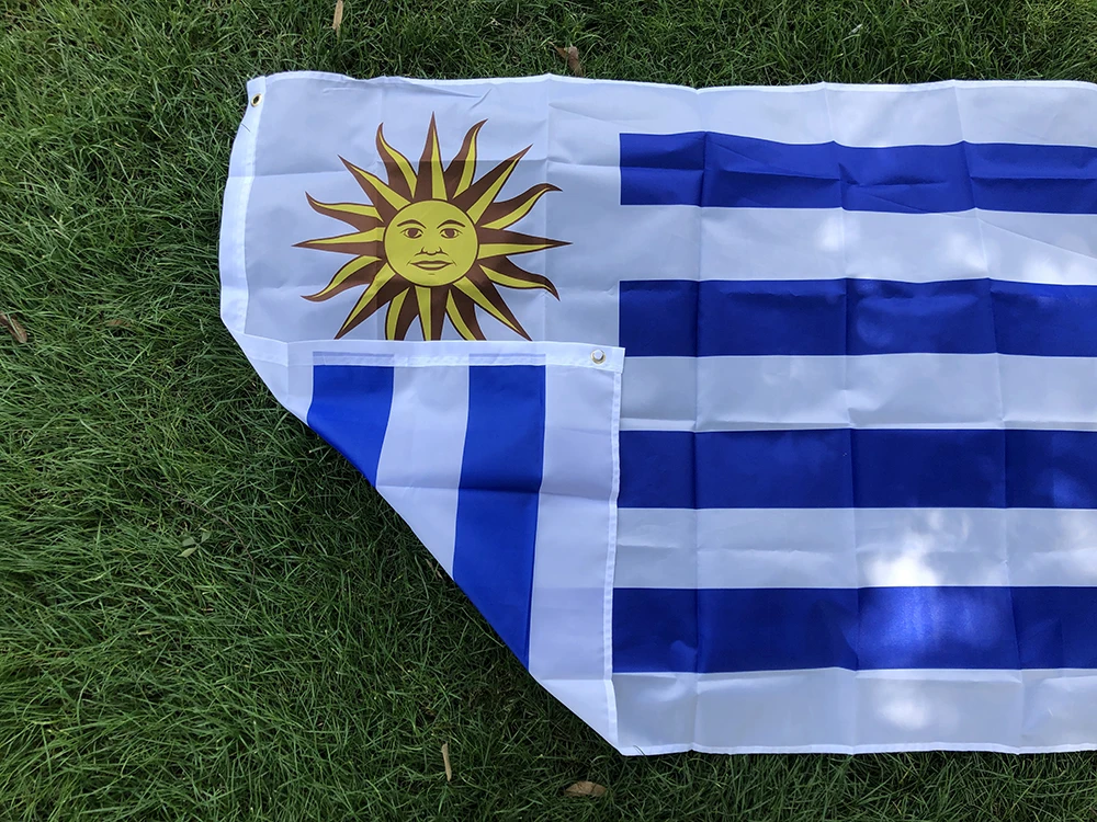 SKY FLAG Uruguay flag 90 x 150cm high quality Polyester hanging Uruguay country national flag indoor outdoor decoration banner