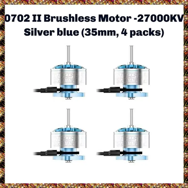BTCL 4Pcs 0702SE Brushless Motors For 65Mm FPV Whoop Drones 27000KV High Performance Durables