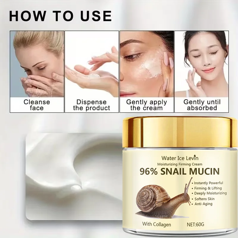 96% Snail Mucin Firming Cream - Snail Mucin Essence 评论和价格