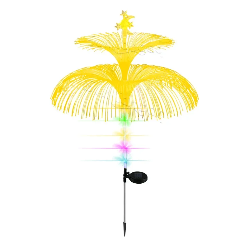 Solar Light Garden Outdoor Light Ambient Light Landscape Garden Decoration Jellyfish Lawn Waterproof