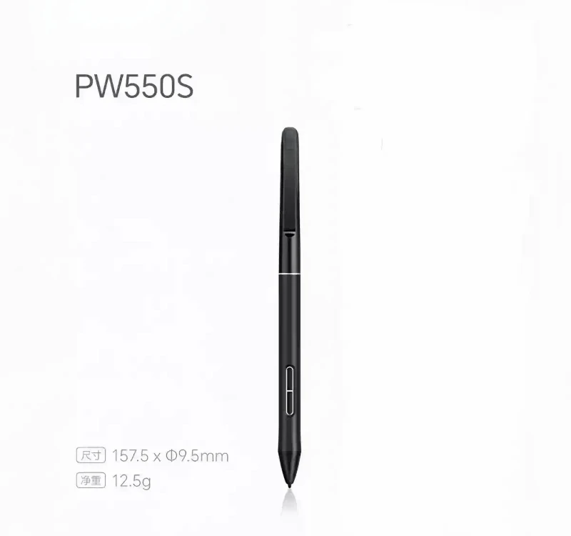 For HUION PW550S Battery‑free Stylus Pen 8192 Levels Pressure For Kamvas Series Drawing Tablet Monitor