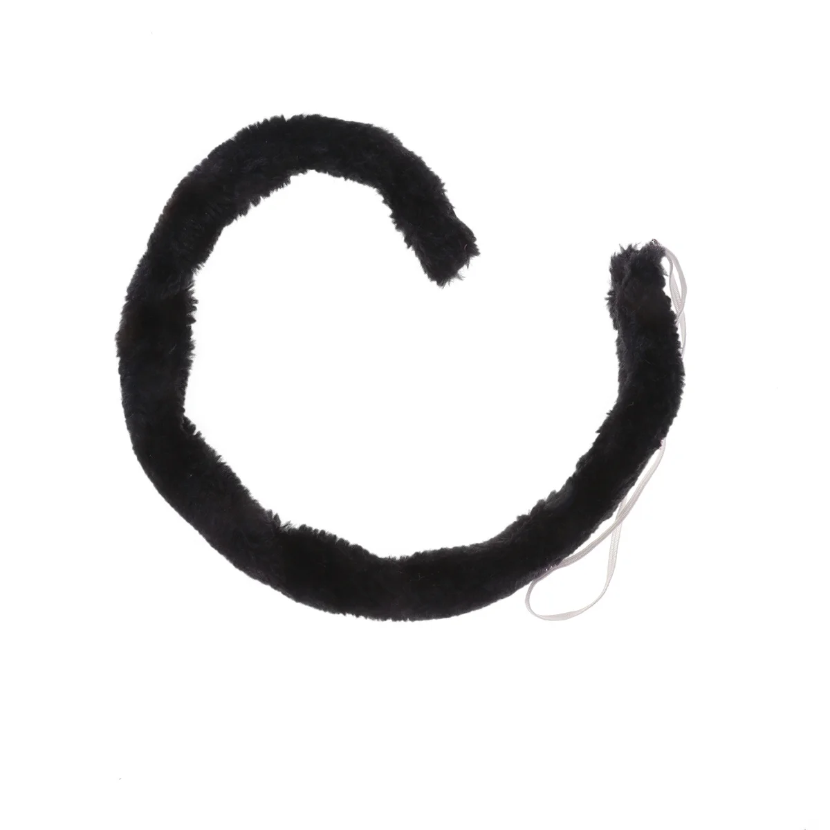 Animal cauda cosplay prop para cosplay traje crianças adultos festa traje de halloween festa de aniversário fantasia vestido preto