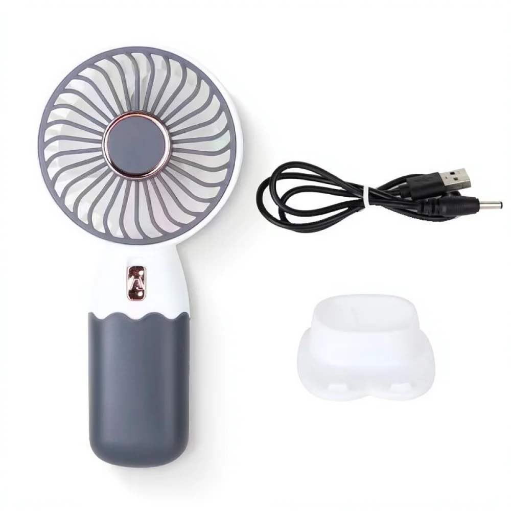 Rechargeable Handheld Fan Mini USB Portable Air Blower Desk Cooling Device For Office Student Gift Summer Supplies