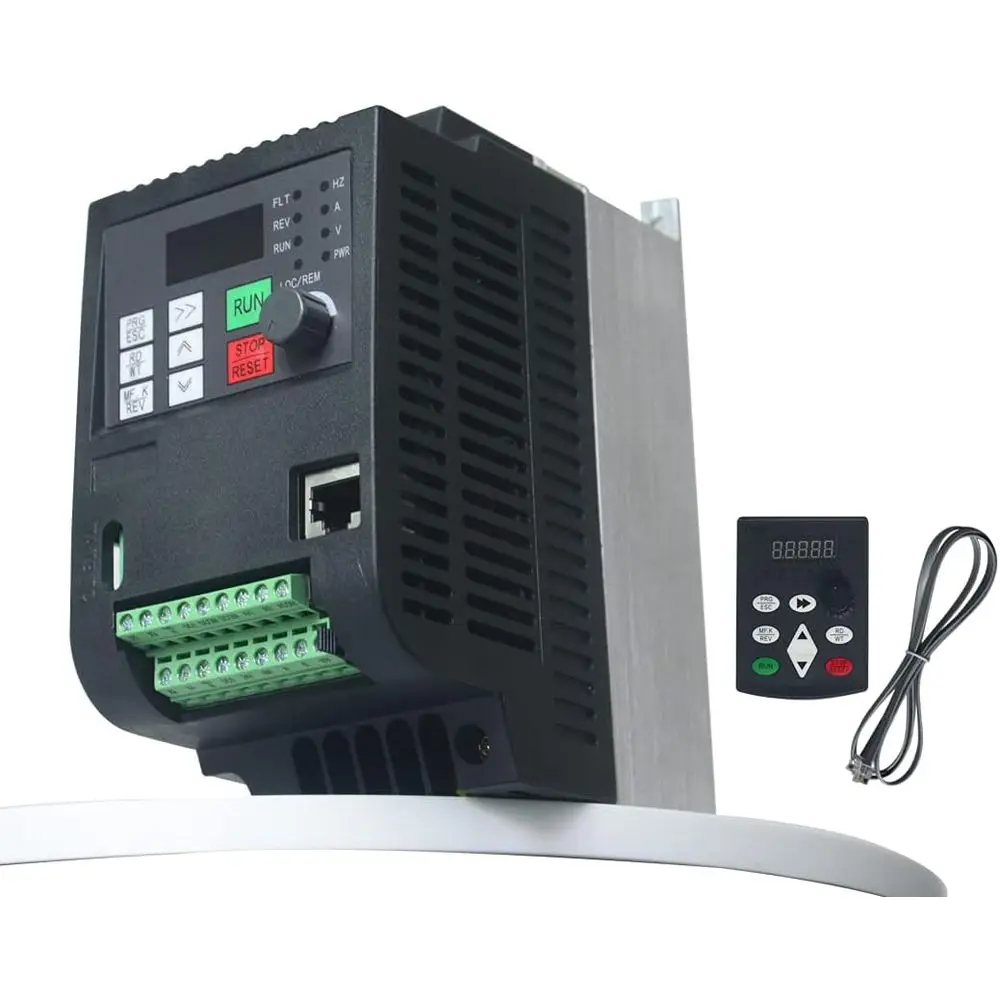 

Частотный преобразователь VD, 220В/0.75кВт/1.5кВт/2.2кВт/4кВт/5.5кВт/7.5кВт, инверторный преобразователь частоты с тормозом или для шпиндельного двигателя