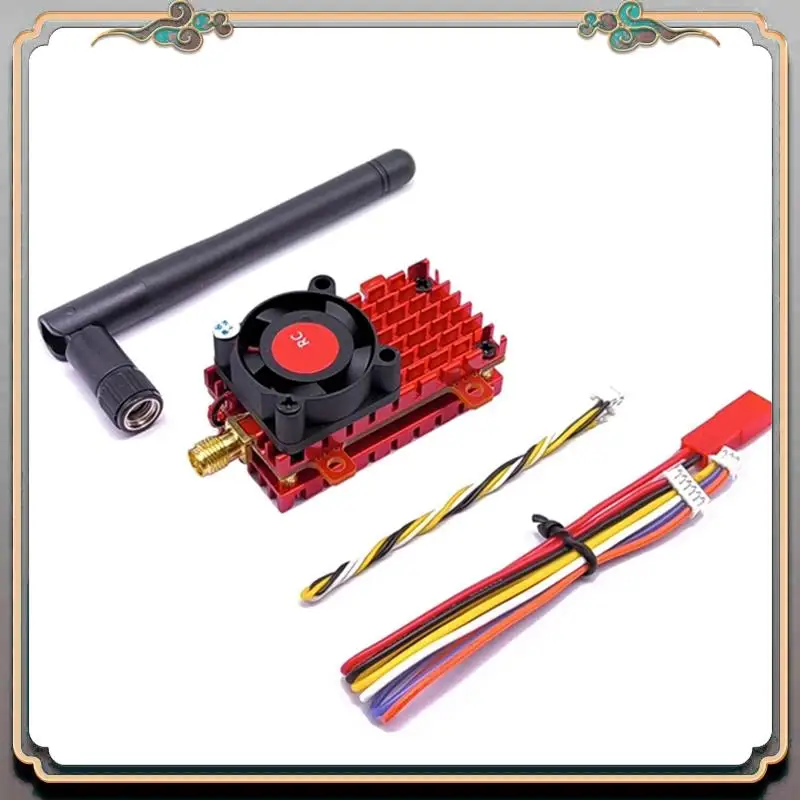 

Durable 5.8G 48CH 2W FPV VTX Built-In Mic 200MW/500MW/1000MW/2000MW DC7-32V For Long Range RC Drone