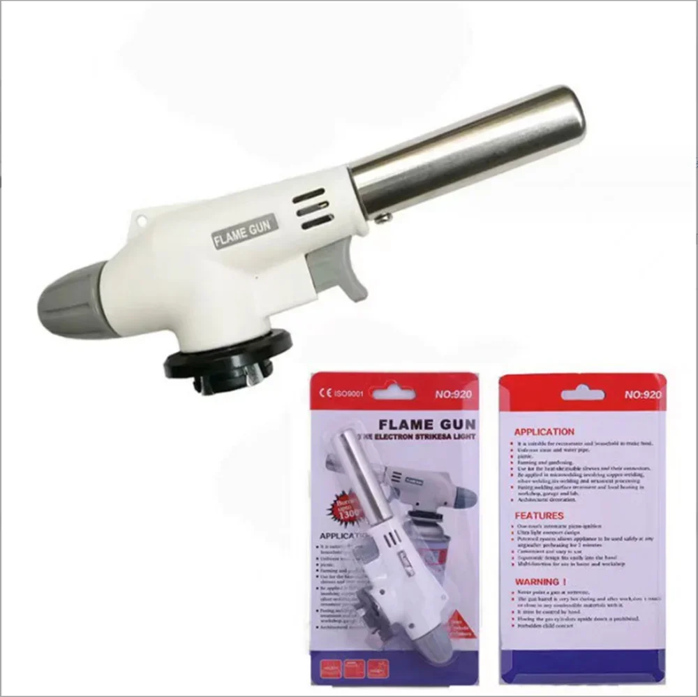 Card burner Outdoor barbecue kitchen baking igniter Flame gun Ceramic core spray gun Small welding torch image 6