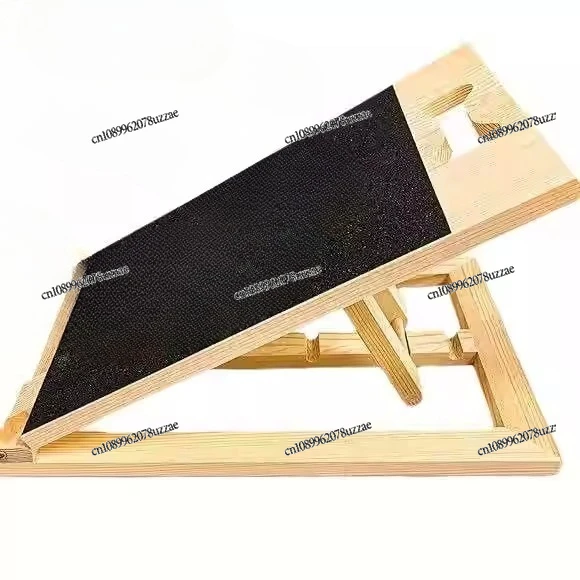 Wooden Dog Nail Scraper Adjustable Height Pet Nail File Scraper Wooden Foldable Dog Scraper