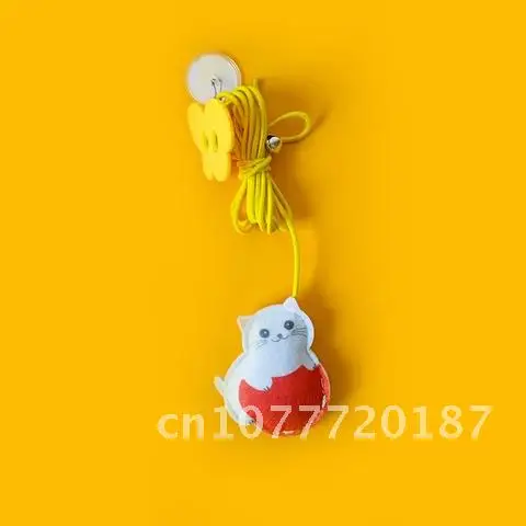 

hanging automatic interactive Cat Toy Funny mouse toys Cat Stick with bell Toy for Kitten Playing Teaser Wand Toy Cat Supplies