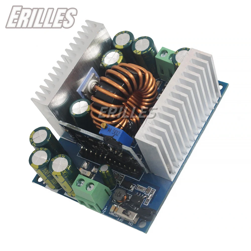 500W Adjustable Power Module DC-DC Step-Down Buck Converter 12-95V To 1.5-90V CC CV Regulator Module