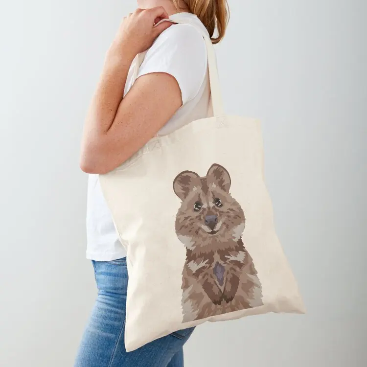 Smile - Quokka Tote Bag personalized tote Women bags Canvas bag sac pour femme