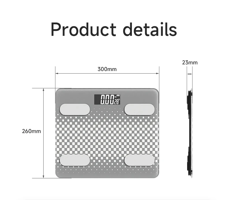 Cheap Price Weight Scale Smart Digital Body Fat Weight Analyzer Smart Scale for Body Weight and Fat
