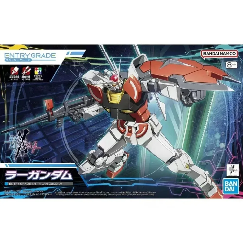 BANDAI Anime EG 1/144 LAH GUNDAM M New Mobile Report Gundam  Assembly Plastic Action Toys Figures Gift