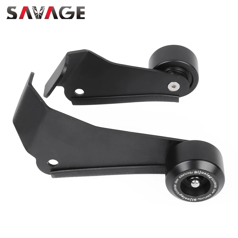 Kit Protections Crash Slider KOVE 450 Rally – Bloc Décoratif Moto Fourche, Essieu, Bras Oscillant (Noir)