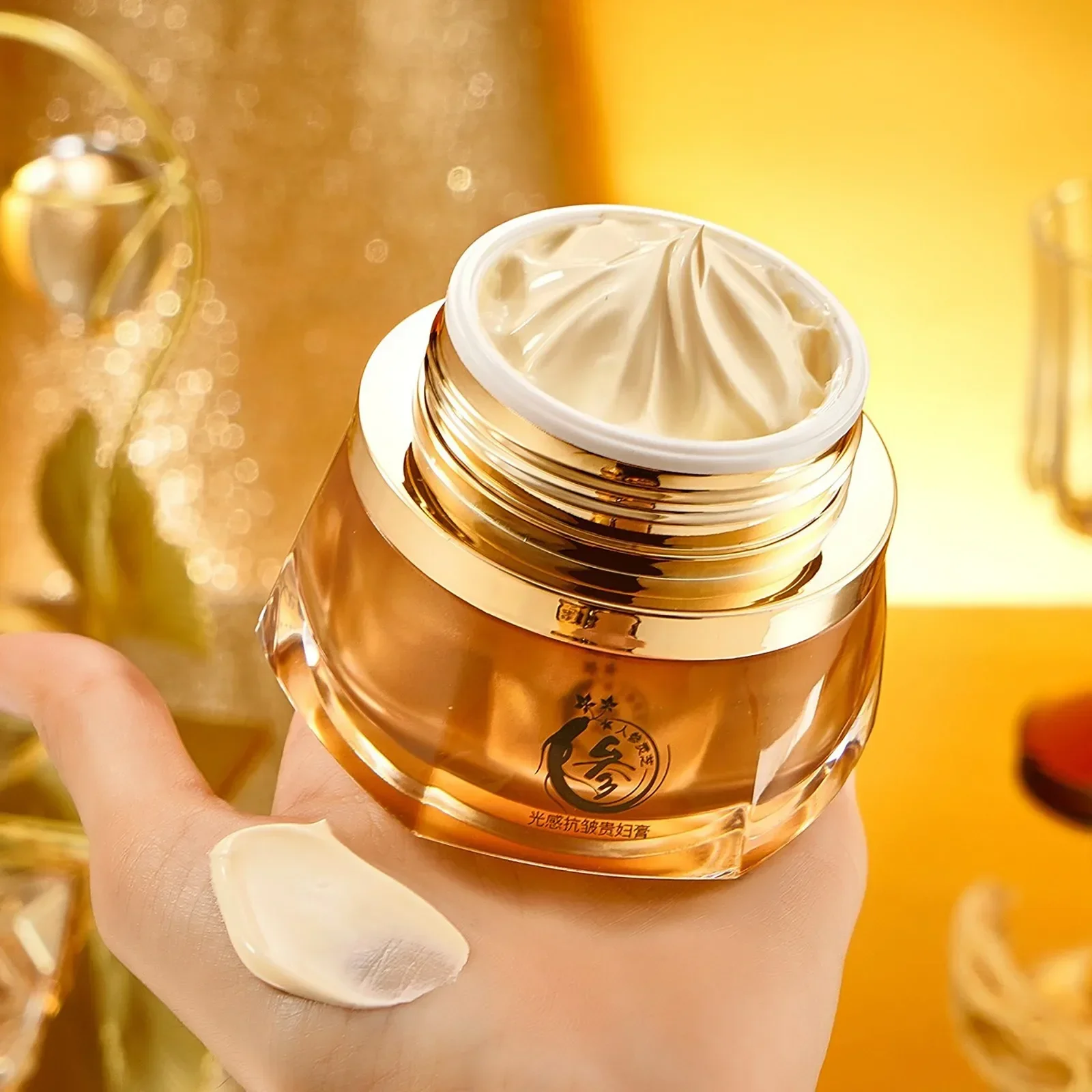 Ginseng Ganoderma Anti-Wrinkle, Ginseng Face For Dry And Aging Skin Anti-Wrinkle Tightening Sagging Skin Reduce Fine Lines
