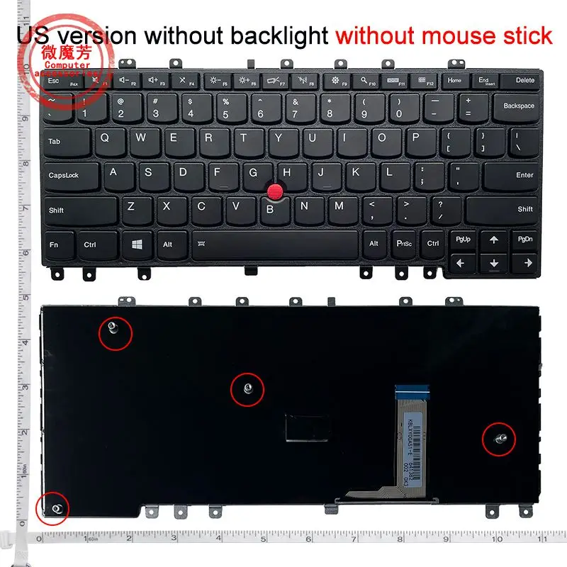 

US NEW keyboard For Lenovo YOGA S1 S240 YOGA 12 English laptop