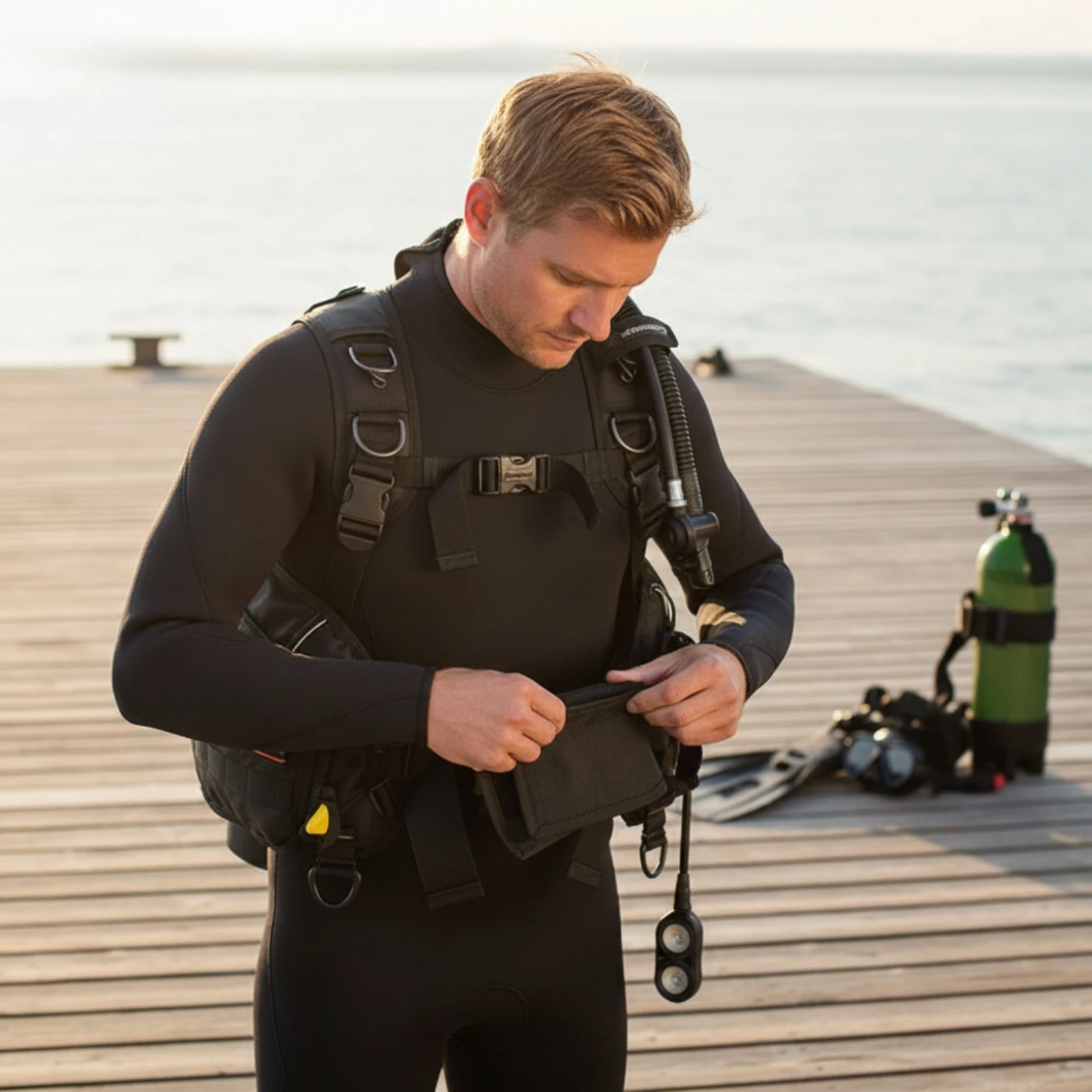 Scuba Weight Pocket Sturdy Backplate Weight Pocket Gear Nylon Black for Divers, Diving