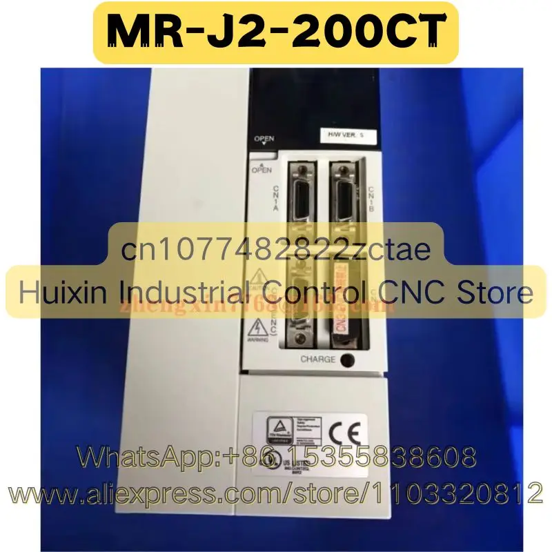Used Servo Drive MR-J2-200CT MR J2 200CT Normal Function Tested OK