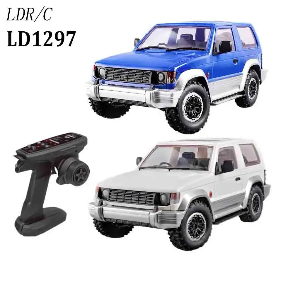 

LDRC 1/14 LD1297 RC Remote Controlled Car With Lighting Variable Speed Car Four Wheel Drive Drift Racing Model Toy Boy Gift