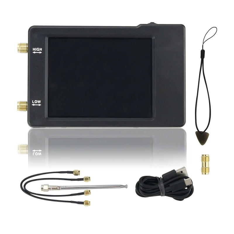 

Touch Screen Display Handheld RF Spectrum Analyzer With Built-in Battery Four Modes