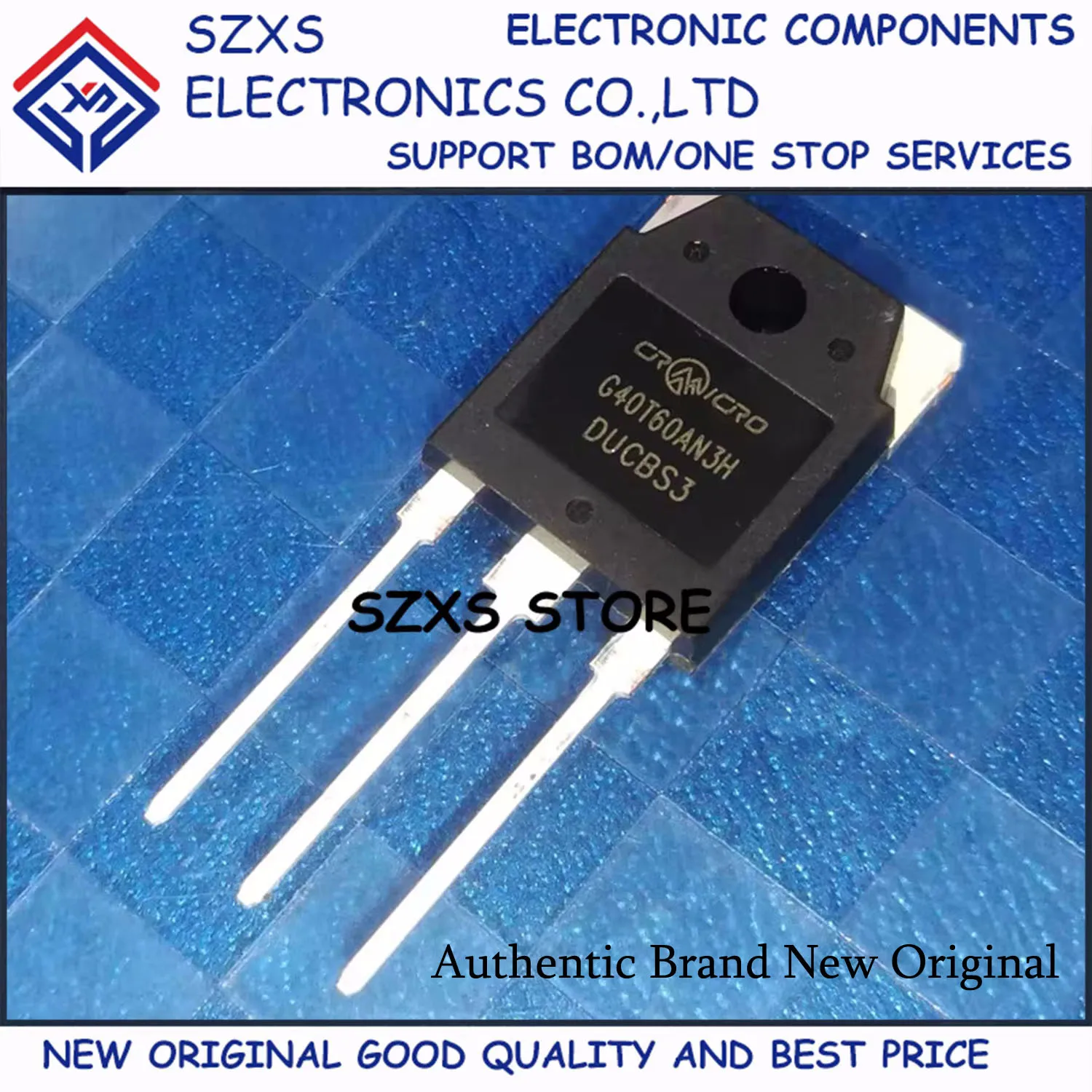 New Original 10Pcs G40T60AN3H CRG40T60AN3H TO-3P 40A 600V Powerful IGBT Field Effect Transistor Good