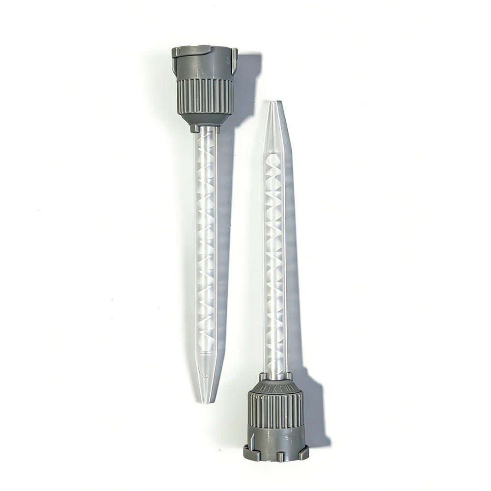 Sulzer Mixpac Helix Grey Glue Static Mixer Nozzle Applicator MBH 03-16S  Helix Dispenser Mixing Tube for 1:1/2:1 Cartridges