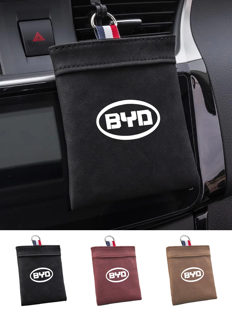 

Car Air Vent Storage Bag Anti-fur Suspension Organize Bags For BYD M6 G3 G5 T3 13 F3 F0 S6 S7 E5 E6 Tang Song Qing Yuan Max
