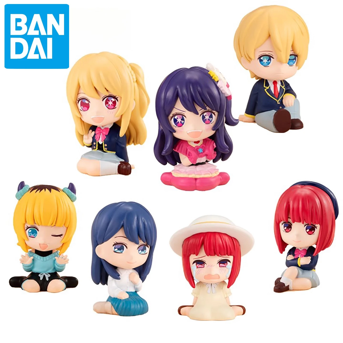 

Bandai Original Eating Playing Boxed Eggs Hoshino Aiakoyaganai Kurokawa Akane Action Figure Anime Model Toys Collection Doll