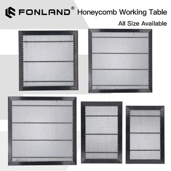 레이저 조각 기계 빠른 속도 절단 도구 조각 벌집 작업 테이블 7.5mm Co2 절단기 레이저 조각사