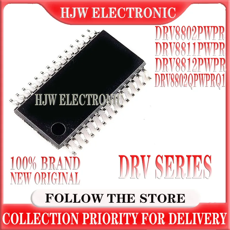 

5pcs/lot DRV8802PWPR DRV8802 DRV8811PWPR DRV8811 DRV8812PWPR DRV8812 DRV8802QPWPRQ1 DRV8802 HTSSOP-28 In Stock