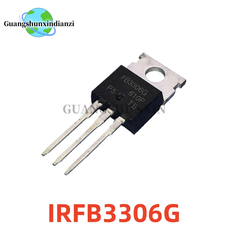 10PCS IRFB3306G FB3306G TO-220 60V 110A MOS 전계 효과 트랜지스터 최고의 품질 재고 있음