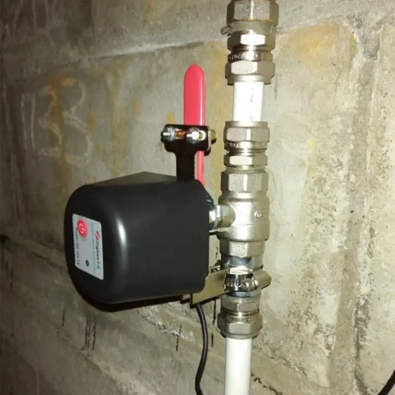 Tuya US Zigbeei Valve Manipulator Water Valve Air Valve Controller، متوافق مع Amazon Alexa وGoogle Home وTmall Genie