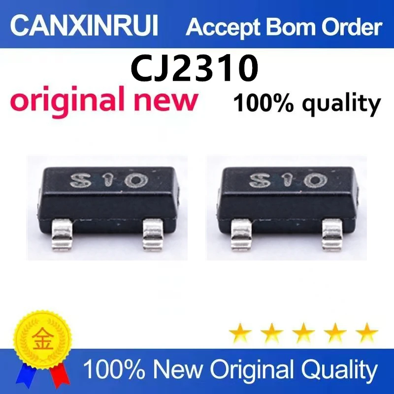 (5pcs-10pcs)Brand new original CJ2310 SOT-23 N-channel 60V/3A surface mount MOSFET field-effect transistor