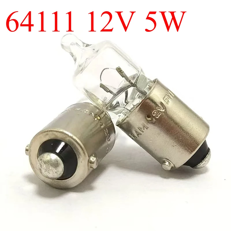 NEW OSRAM 64111 12V5W Halogen Bulb BA9S Lamp MINIWATT Miniature Read Indicator Machine Tool Lamp