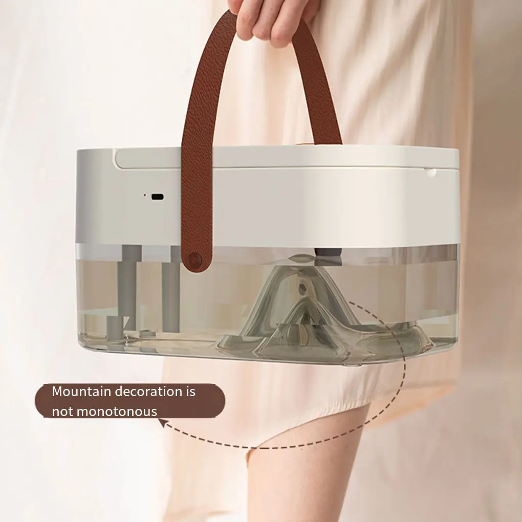 

Беспроводной увлажнитель с вентилятором 2,5 л, большая емкость, водяной туман, USB портативный кондиционер, диффузор для домашней комнаты, пульт дистанционного управления