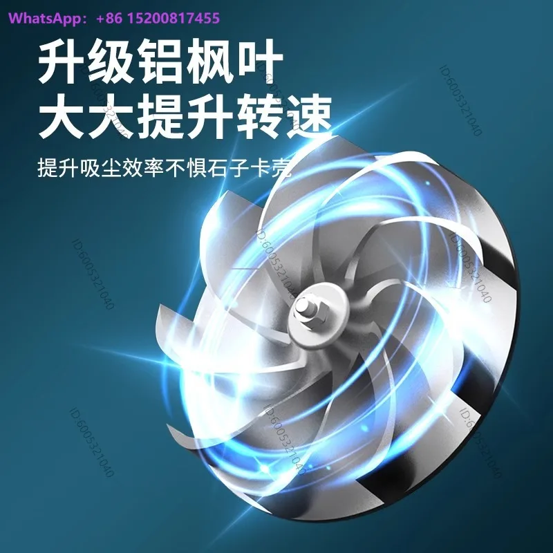 power vacuum cleaner slotting machine table saw grinding angle grinder blowing and suction dual-purpose aluminum alloy shell