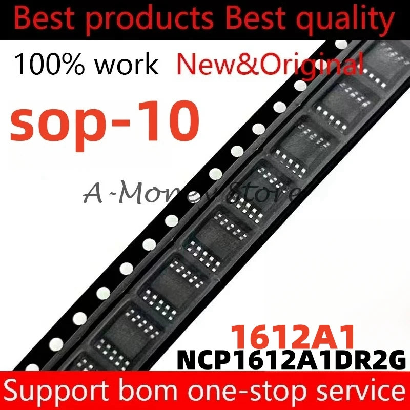 

(10pcs)NCP1612A1DR2G NCP1612 NCP1612A1 1612A1 sop-10